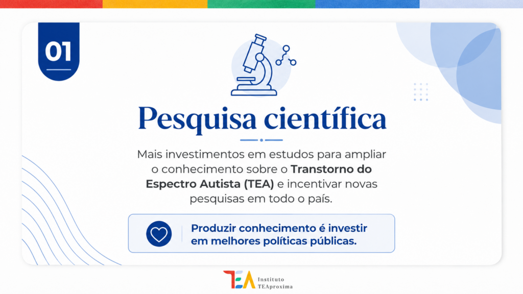 Comissão de Saúde da Câmara dos Deputados aprova projeto que cria o Programa Nacional de Pesquisa sobre Autismo, incentivando estudos científicos, inovação e diagnóstico precoce.