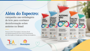 Conheça a campanha "Além do Espectro", da Piracanjuba, que leva informações confiáveis sobre o autismo a milhões de brasileiros por meio das embalagens de leite e fortalece a inclusão através da informação.